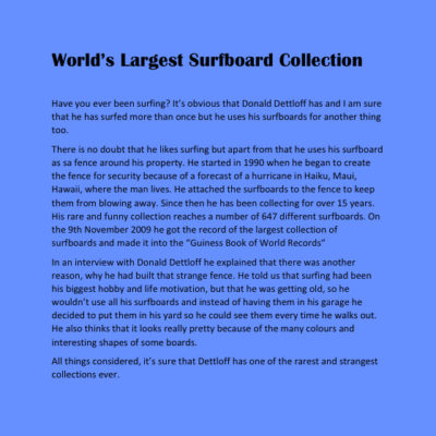 The World's Largest Surfboard Collection Gloria Rodriguez 4e